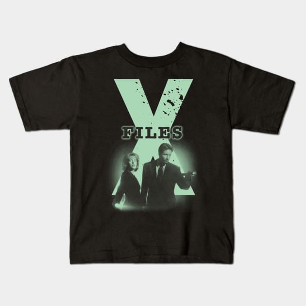 X Files Kids T-Shirt by kostjuk